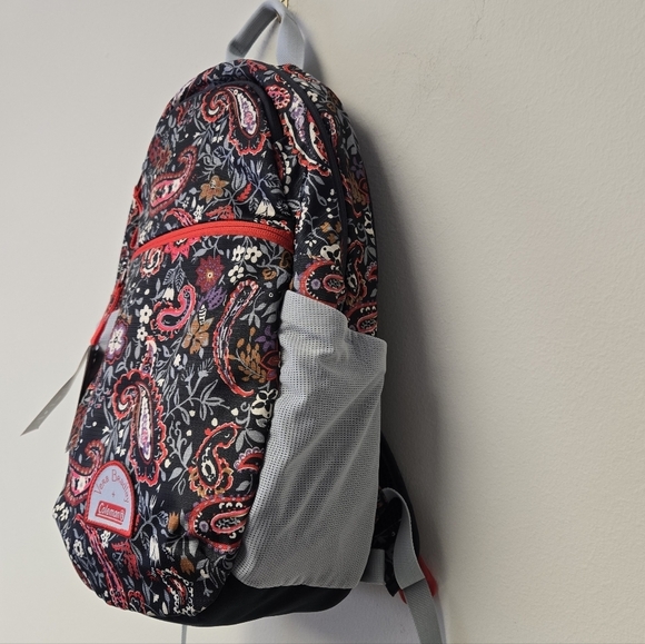 Vera Bradley Coleman 15L Lightweight Outdoor Backpack Daypack Eden Paisley Gray main image 9
